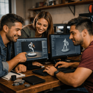 El equipo de diseño digital