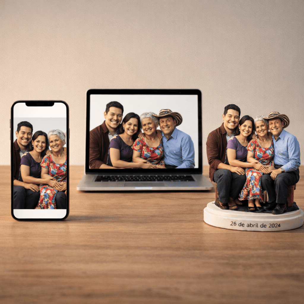 Escultura 3D de Celebración Personalizada - Imagen 4